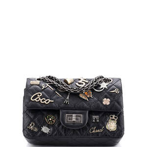 Chanel 224 Lucky Charms Reissue 2.55 Flap Bag Quilted Aged Calfskin